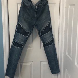 Pacsun Stacked Skinny Biker Jeans 32 x 32